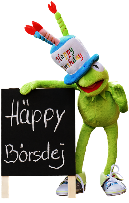 Birthday, Congratulations, Isolated, Kermit, Frog - Grattis På Födelsedagen Rolig (570x720), Png Download