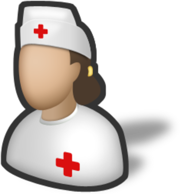 Free Icons Png - Nurse Icon (400x400), Png Download
