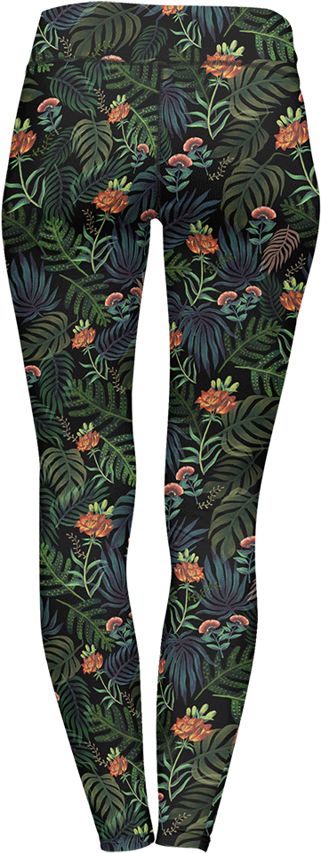 Dark Jungle Leggings - Trousers (960x960), Png Download