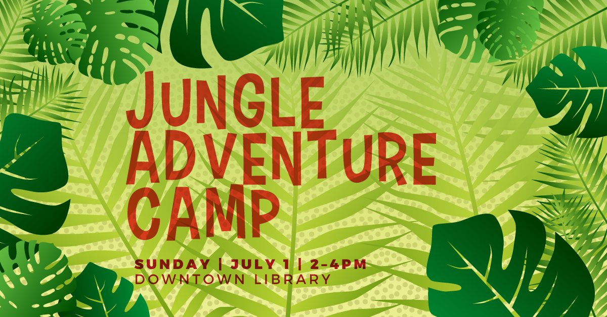 Jungle Leaves - Jungle Adventure Camp (1200x628), Png Download