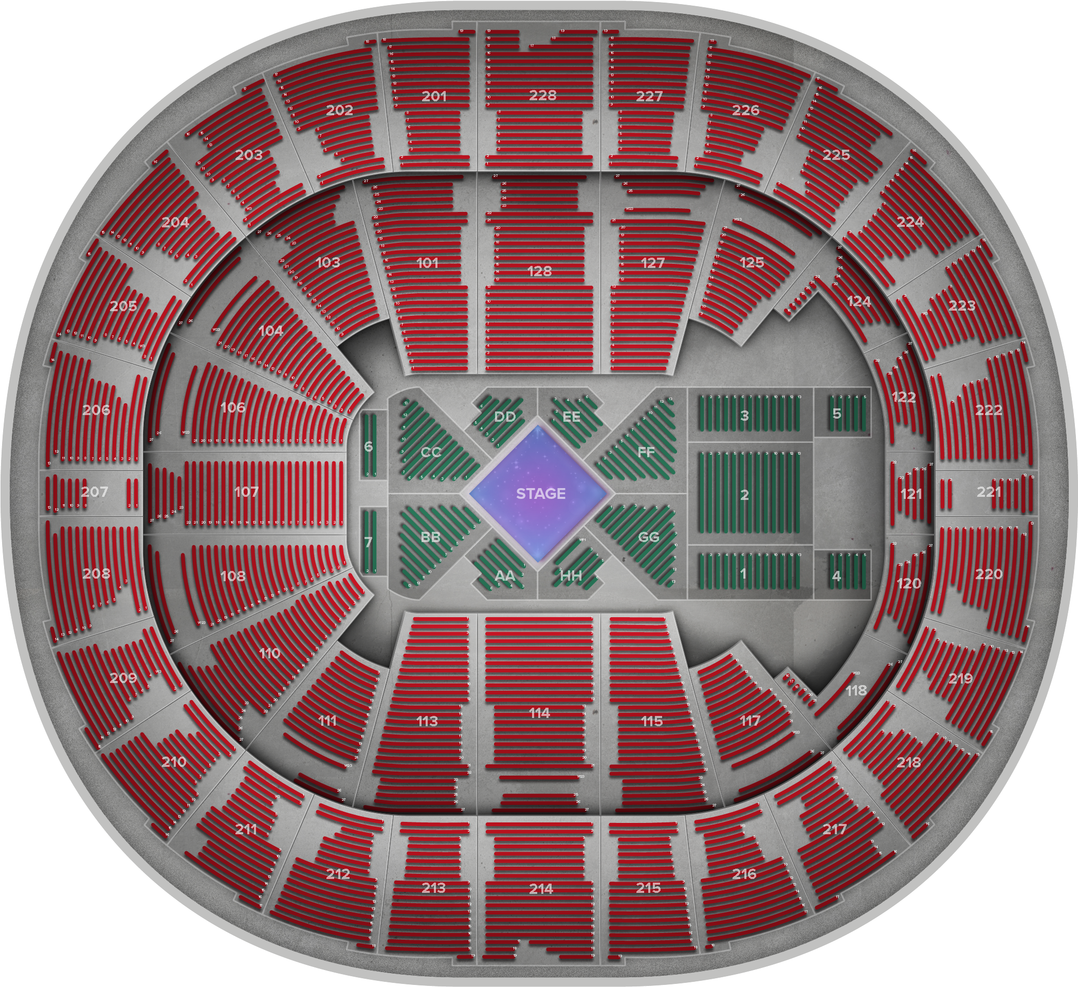Keyarena At Seattle Center (2560x1936), Png Download