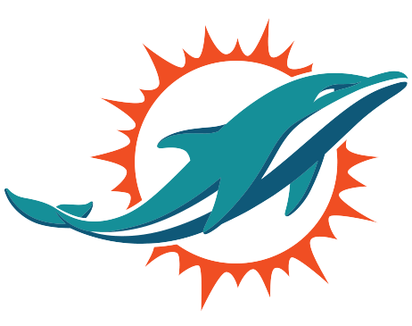 Mia - Miami Dolphins Logo (500x500), Png Download