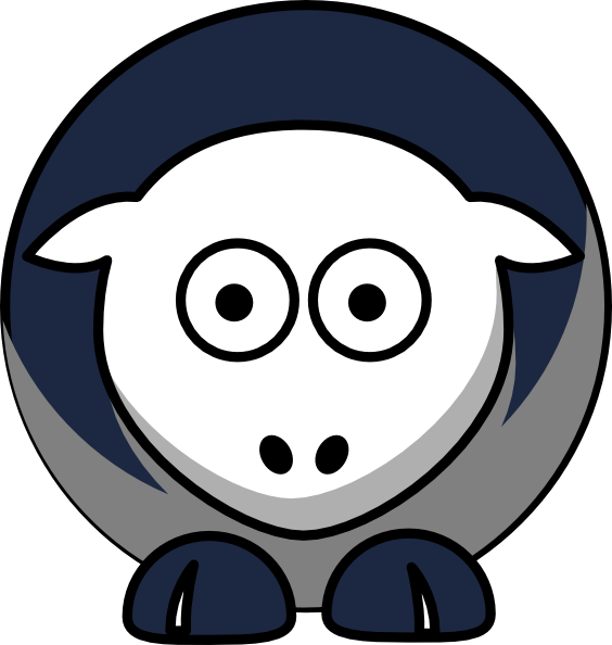 Original Png Clip Art File Sheep New York Yankees Team (564x594), Png Download