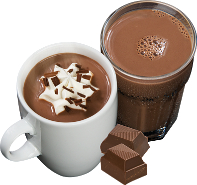 Chocolate Milk - Hot Chocolate Milk Png (396x372), Png Download