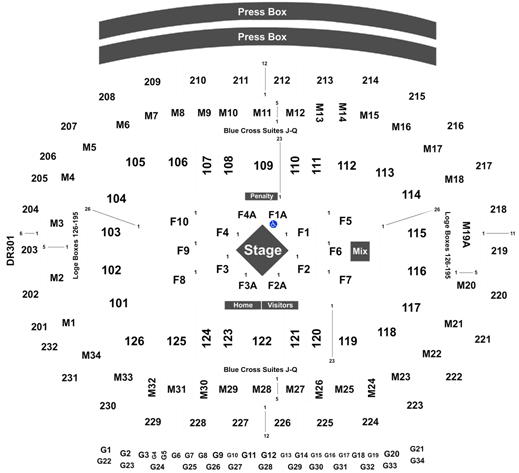 Little Caesars Arena Panic At The Disco (525x525), Png Download