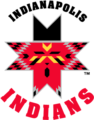 Indianapolis Indians - Indianapolis Indians Logo Png (342x436), Png Download