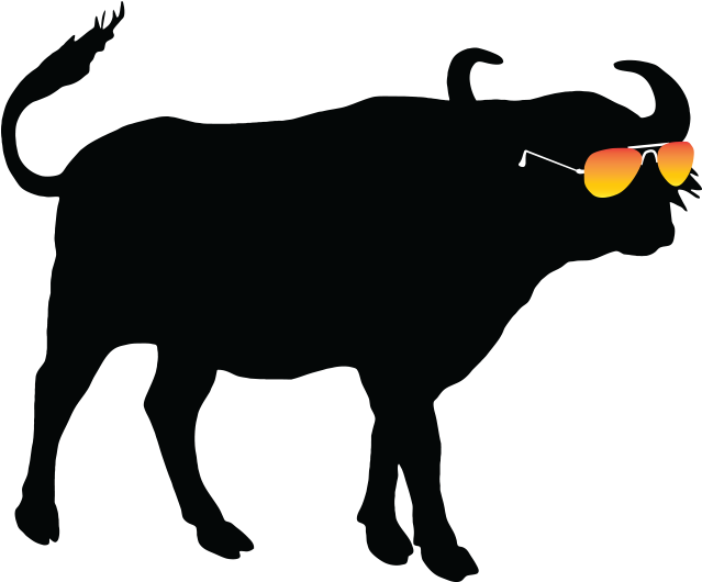 Summer Buffalo Summer Buffalo - Buffalo Silhouette (685x595), Png Download