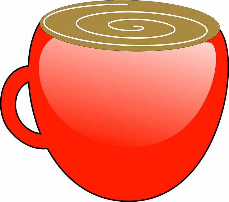 Cocoa Clipart Hot Cocoa Mug - Mug Of Hot Chocolate Clipart (768x677), Png Download