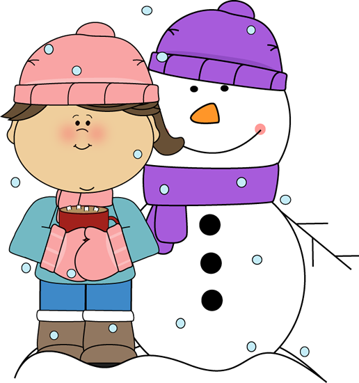 Hot Chocolate Clipart Cute Winter - Disguise A Snowman (516x550), Png Download