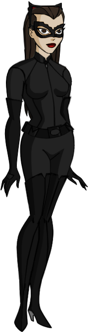 Jlu Catwoman/the Cat The Dark Knight Rises By Alexbadass - Dark Knight Rises Catwoman Deviantart (400x800), Png Download