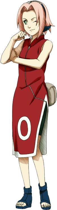 My Favorite Female Characrer In The Naruto Series - Naruto Ultimate Ninja Heroes Psp (225x750), Png Download