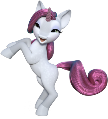 Cute Unicorn Pink, Unicorn, Animal, Fantasy Png And - Unicorn (640x640), Png Download