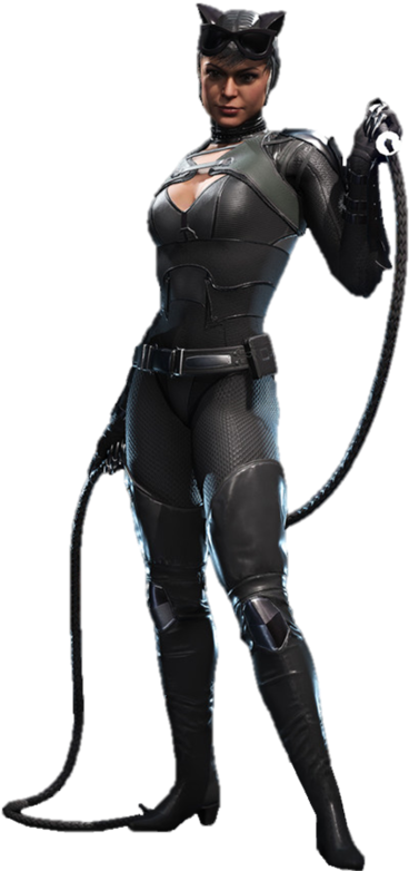 Catwoman Injustice - Injustice 1 Catwoman Costume (400x786), Png Download