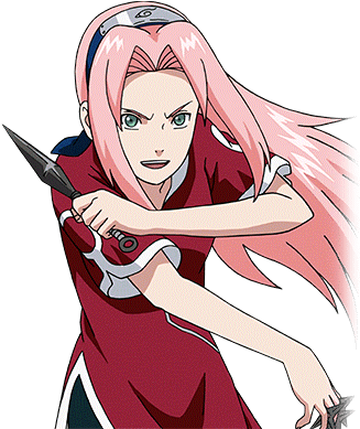 Sakura - Sakura Haruno (350x420), Png Download