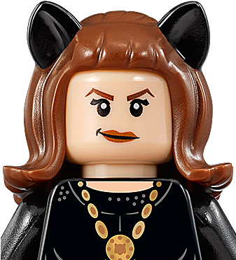 Catwoman - Batman Joker 1966 Lego (336x448), Png Download