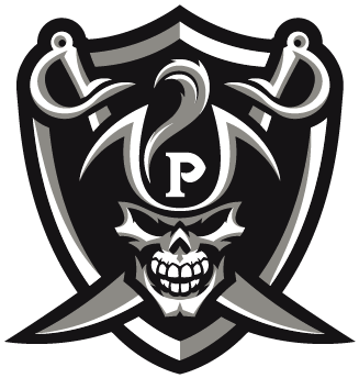 Pirate Flag Logo Png - St Charles High School Logo (421x388), Png Download
