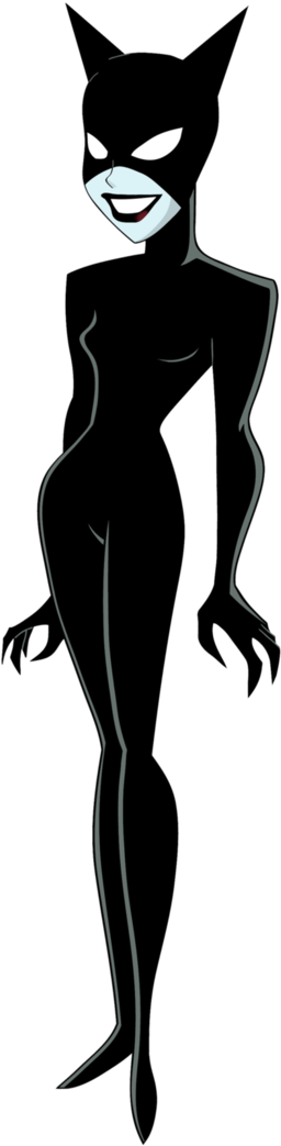 Catwoman By Dawidarte On Deviantart Png Free Stock - Catwoman Cartoon Png (667x1198), Png Download