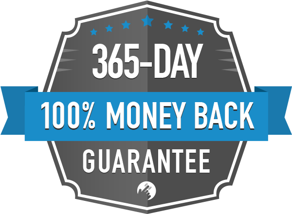 We Guarantee Your Success - 365 Day Money Back Guarantee (621x454), Png Download