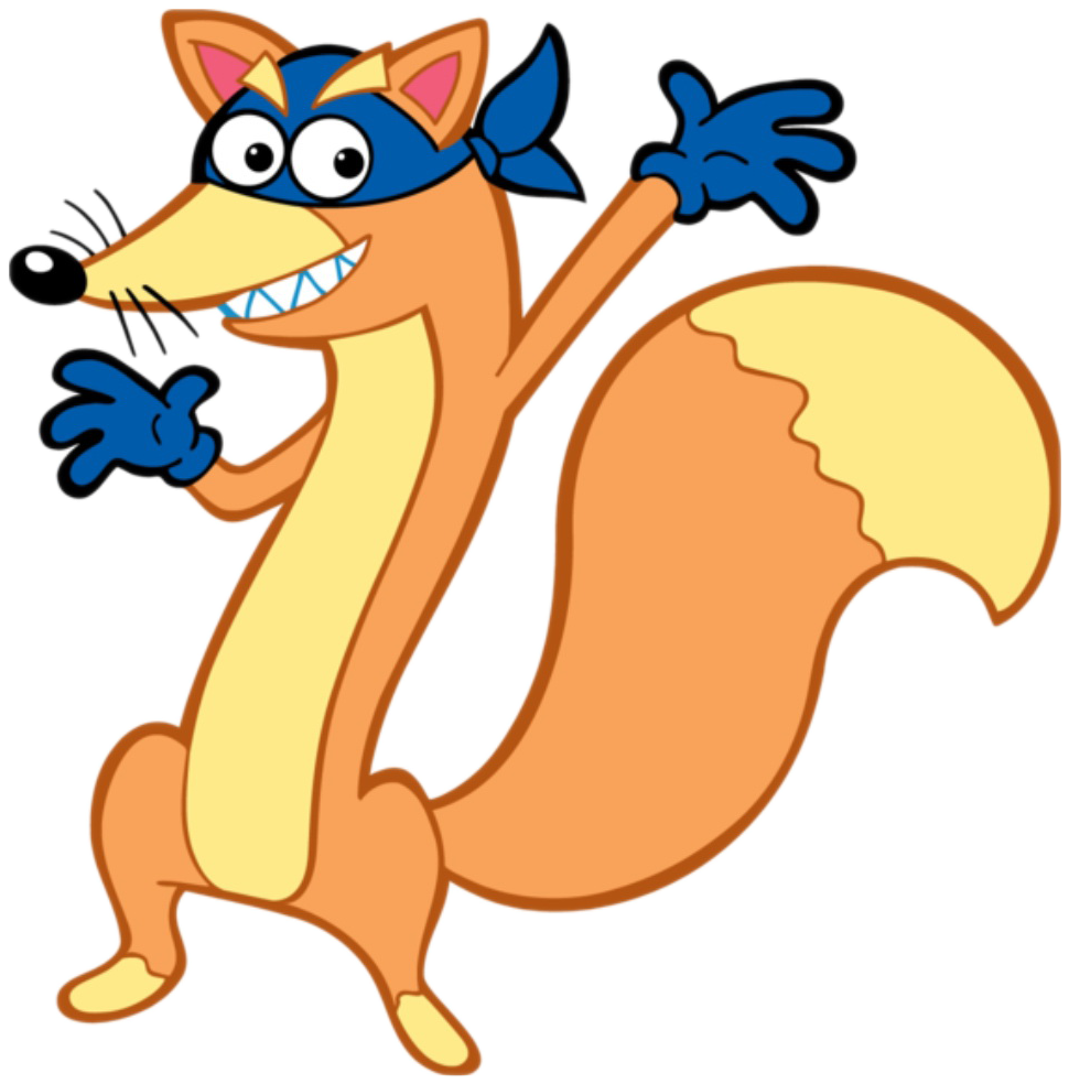 Dora Swiper, Dora And Friends, Clipart, Third Birthday, - Zorro De Dora La Exploradora (1065x1036), Png Download