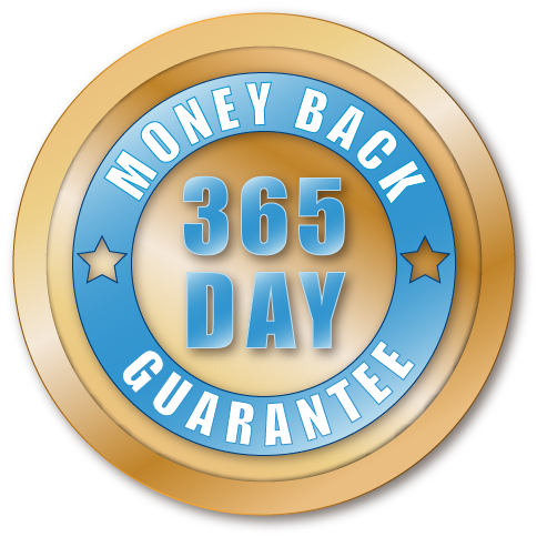 Money Back Guarantee Badge - Circle (484x484), Png Download