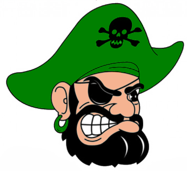 Pirate Mascot Logo Png (600x549), Png Download