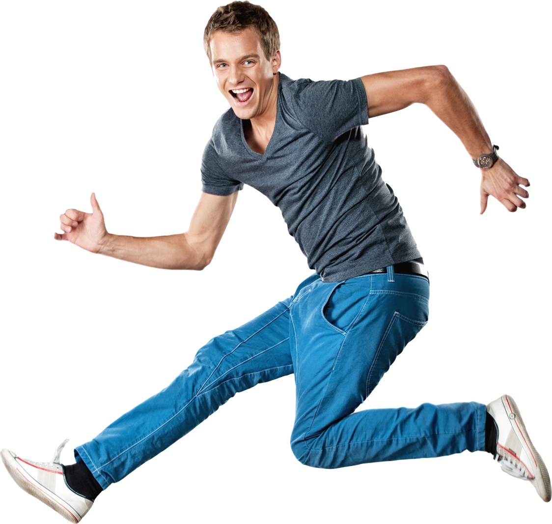Jumping1 - Stock Photo Jumping (1124x1066), Png Download