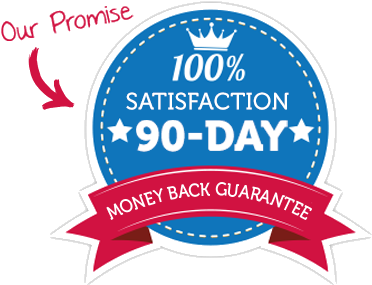 100% Money Back Guarantee On Services (400x320), Png Download