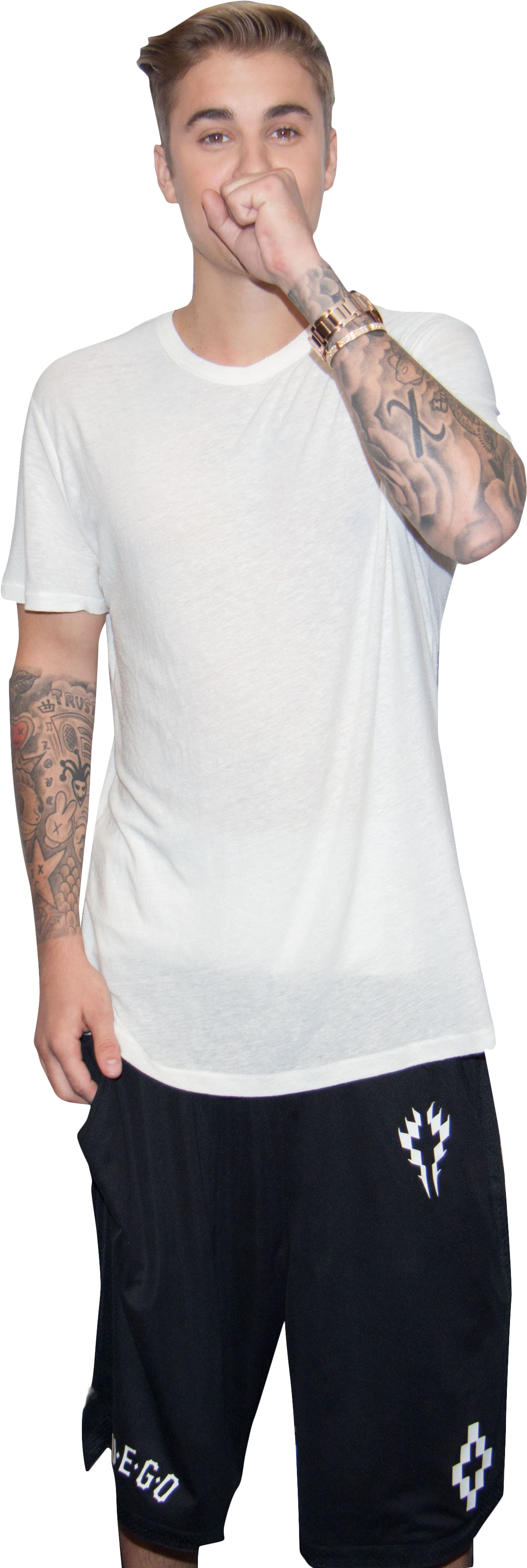 Justin Bieber Omg Png Image - T-shirt (2400x3600), Png Download