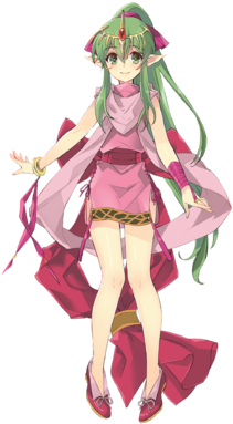 Tiki Dragon Scion Face - Fire Emblem Heroes Tiki (340x408), Png Download