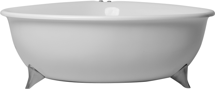 Bathtub Png - The Interior Gallery Dana Modern Freestanding Soaking (769x364), Png Download