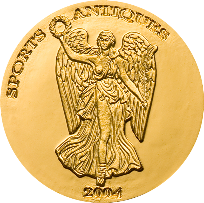 Nike The Goddess Of Victory Convex Pinterest - Gold Coin (658x658), Png Download