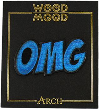 Wood Mood Emoji - Label (600x600), Png Download