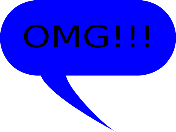 Omg Clip Art - Omg Clipart (600x451), Png Download