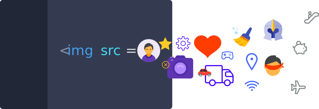 Icons Omg Img - Icon (1024x351), Png Download