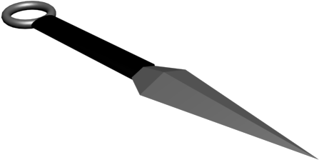 Kunai Knife By Mgstarks On Deviantart Jpg Free - Carbon Fibers (640x480), Png Download