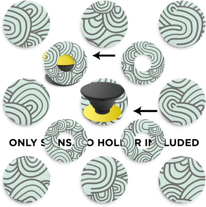 Squiggle - Mobile Phone (800x800), Png Download
