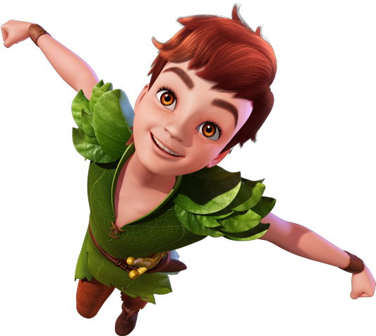 Peter Pan Png Photo - Disney Peter Pan 3d (536x766), Png Download