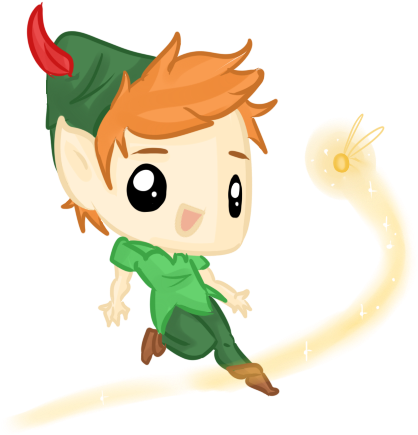 Peter Pan By Ijen - Cartoon (500x500), Png Download