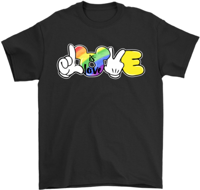 Mickey Mouse Love Is Love Support Lgbt Shirtsmickey - Doesn T Kill You T Shirt (480x480), Png Download