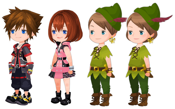 Kh3 Sorakairi Peter Pan Boards - Kairi Kingdom Hearts 3 (750x450), Png Download