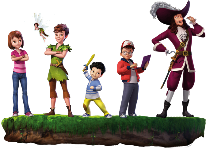 Adventures Of Peter Pan , - Le Nuove Avventure Di Peter Pan (682x496), Png Download