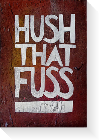 Hush That Fuss Og Tindel - Calligraphy (800x600), Png Download