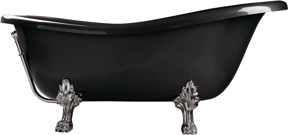 Show Product - Pyramida Luxury Freestanding Bath Tub Black 1700mm (1068x712), Png Download