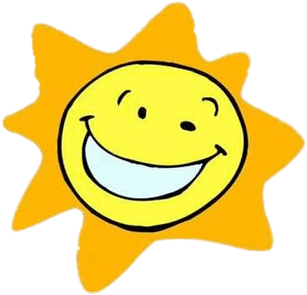 Smiling Cartoon Sun - Song (400x400), Png Download