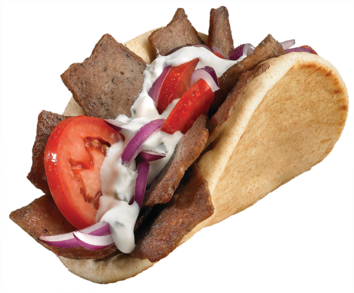 Which Wich Gyro Sandwich - Louisville (1440x689), Png Download