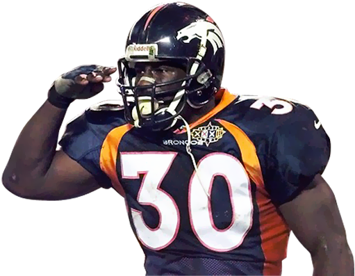 Terrell Davis Official Website - Td Mile High Salute (511x427), Png Download