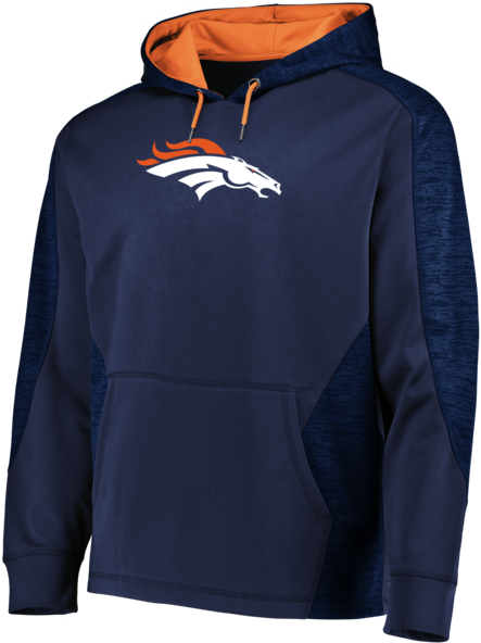 Denver Broncos Men's Navy Blue Majestic 2018 Armor - Denver Broncos (600x600), Png Download