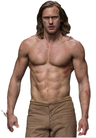 Tarzan - Alexander Skarsgard Png (738x493), Png Download