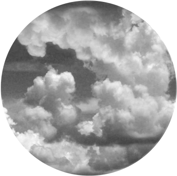 Cloudy Sky 1 Monochrome Glass Gobo - Cloud (400x400), Png Download