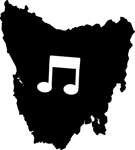 This Free Clipart Png Design Of Tasmania Music Notes (540x598), Png Download